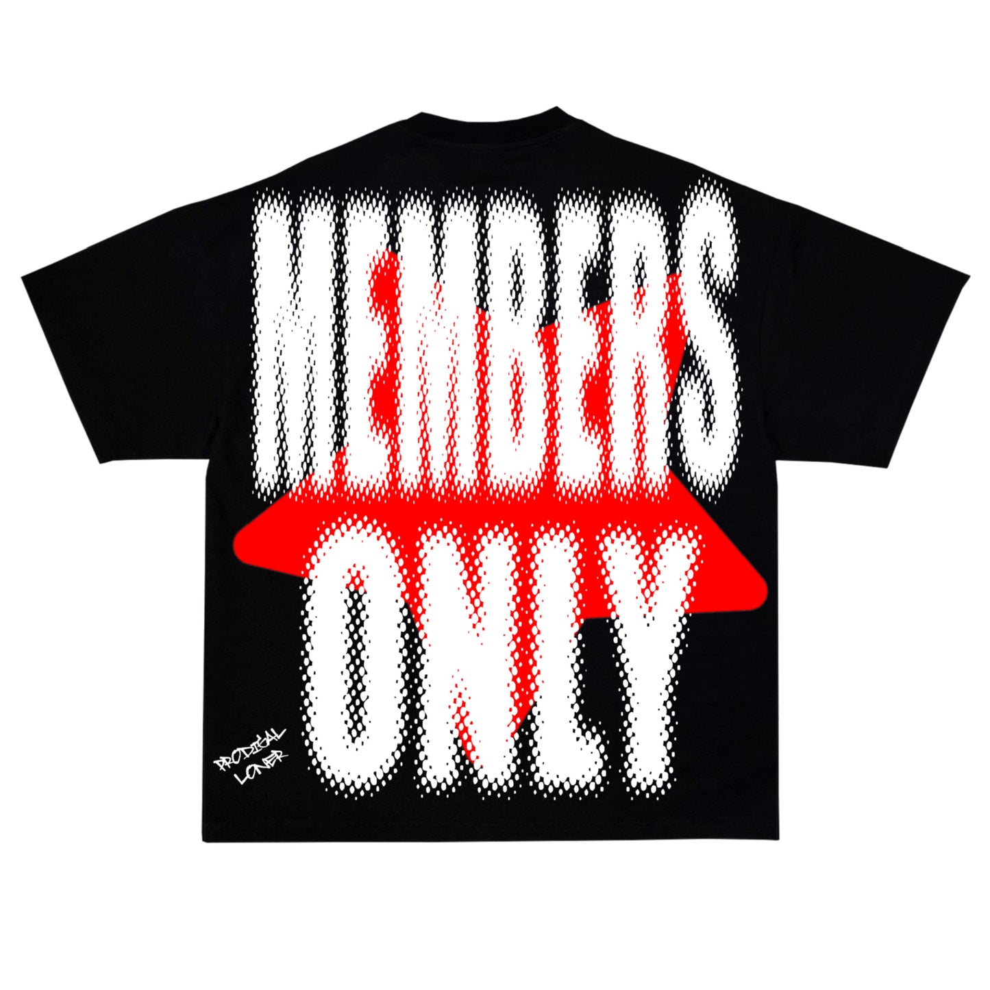 Black "Member’s Only" Tee