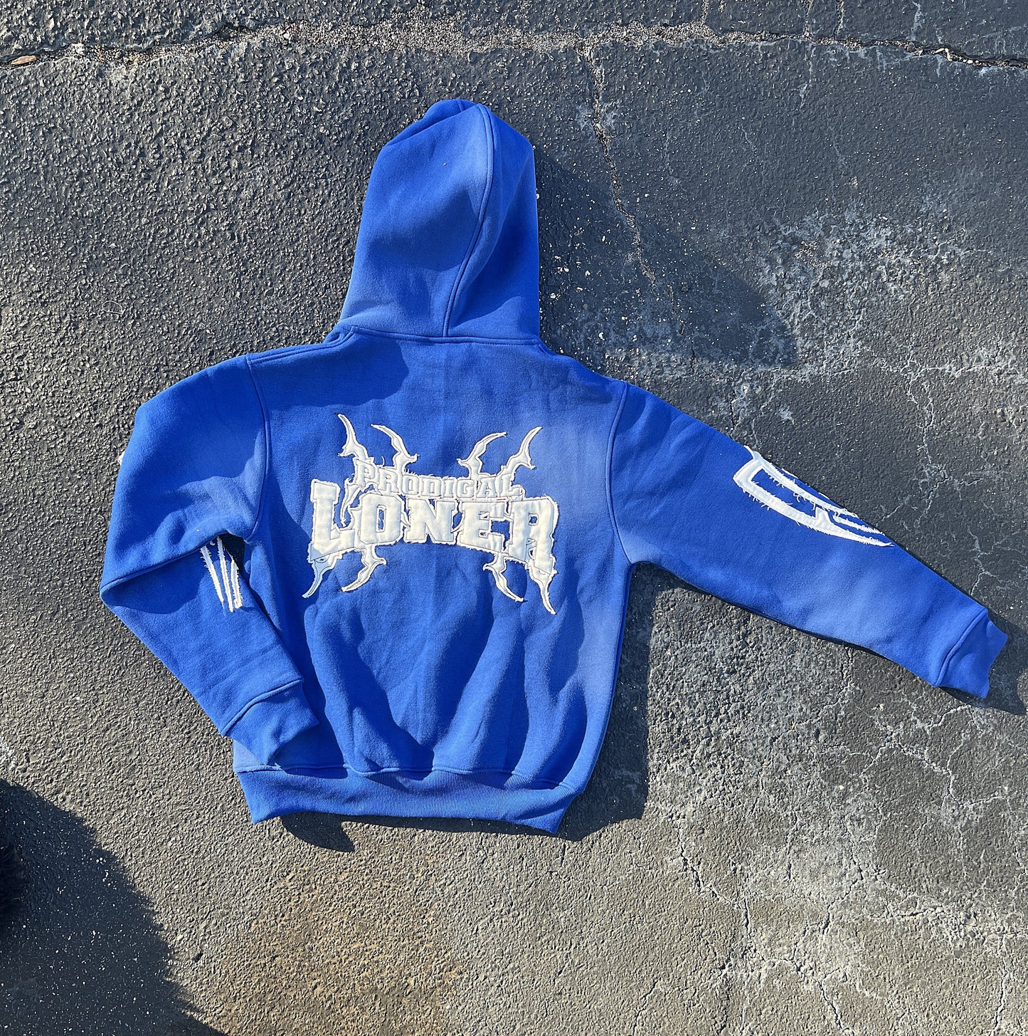 Sun Fade Blue Sweatsuit