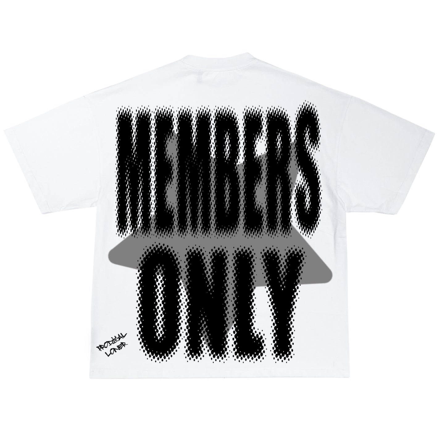 White "Member’s Only" Tee